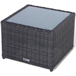 Rowlinson Bunbury 5 Seater Grey Rattan Weave Corner Sofa Set - Wilko - thumbnail 4