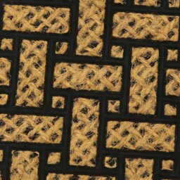JVL Alba Parquet Woven Scraper Doormat 40 x 60cm - JVL Homewares - Wilko - thumbnail 6
