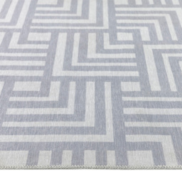 Origins My Washable Soho Rug 120 x 170cm - Grey - Origins Rugs - Wilko - thumbnail 5