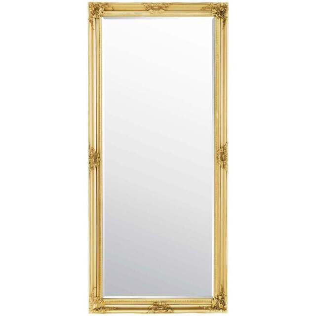 Kingsbury Classic Gold Large Wall Mirror 168 x 107cm - MirrorOutlet - Wilko - image 1