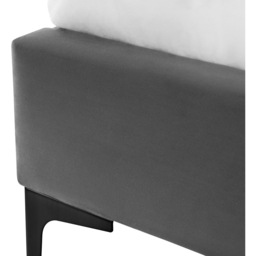 Julian Bowen Sanderson King Size Grey Velvet Bed Frame - Wilko - thumbnail 7