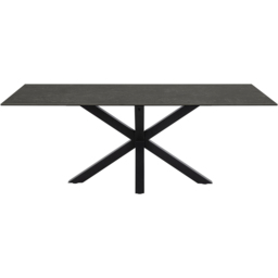 Florence Heaven Ceramic 8 Seater Dining Table Black - Furniture To Go - Wilko - thumbnail 4