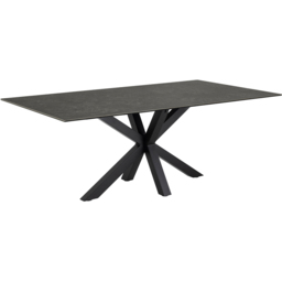Florence Heaven Ceramic 8 Seater Dining Table Black - Furniture To Go - Wilko - thumbnail 3