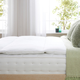 Slumberdown Double Sleep Soundly Anti Allergy Mattress Topper - White - Wilko - thumbnail 5