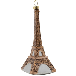 The Seasonal Gift Co Eiffel Tower Hanging Tree Decoration 23cm - Size: 23 x 6 x 6cm - Bronze - Wilko - thumbnail 3
