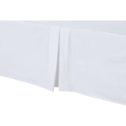 My Home Polycotton Valance Bed Sheet - White/Single - Wilko - thumbnail 3