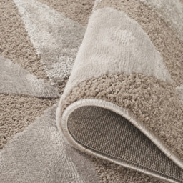 Desire Rugs Hamilton Mocha Geometric Triangle Mosaic Rug 120 x 170cm - Size: 170 x 120 x 1.3cm - Brown - Wilko - thumbnail 5