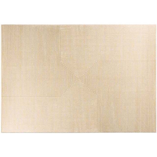 Origins Sand Pyramid Rug 120 x 170cm - Cream - Origins Rugs - Wilko - image 1
