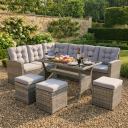 New Jersey Sofa Set - Grey - Malay - Wilko - thumbnail 4