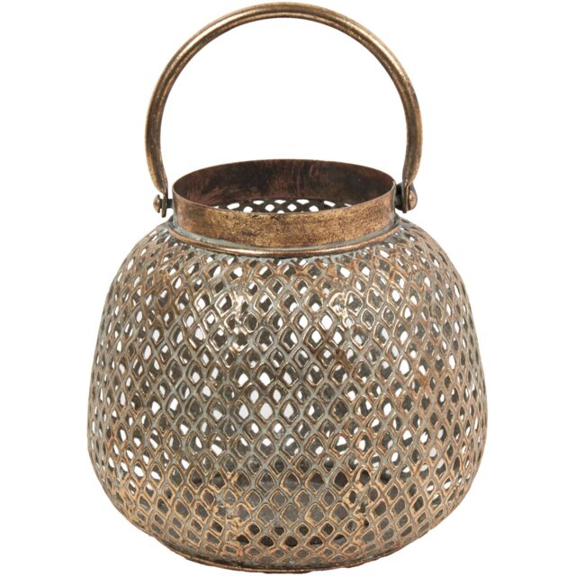 Aesha Lantern - Gold - Wilko - image 1