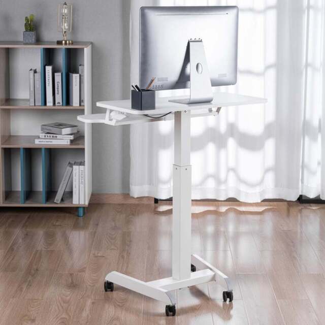 ProperAV 2 Tier Gaming Desk White - Size: 80 x 60 x 15cm - Wilko - image 1