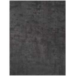 tectake Zonelle Anthracite Short Pile Ultra Soft Rug 200 x 140cm - Size: 1.5 x 230 x 160cm - Yellow - Wilko - thumbnail 1