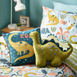 little furn. Toddler Scandi Duvet Cover Set - Green - Wilko - thumbnail 3