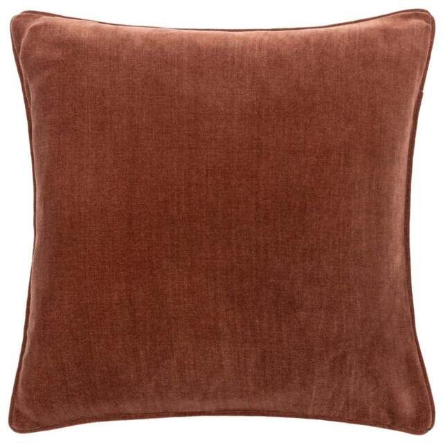 Yard Nutmeg Heavy Chenille Reversible Cushion - Size: 50 x 50 cm - Multi - Yard Living - Wilko - image 1