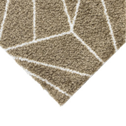 JVL Mega Brown Geo Latex Backed Door Runner 57 x 150cm - Size: 150 x 57 x 1cm - Wilko - thumbnail 5