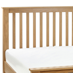 Julian Bowen Mallory Double High Footend Bed - Brown - Wilko - thumbnail 4