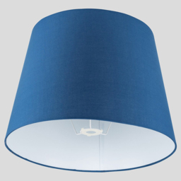 ValueLights Aspen Navy Blue XL Tapered Lamp Shade - Size: 45 x 34 x 45cm - Wilko - thumbnail 4