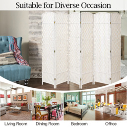 Living and Home PVC Accordion Folding Door 170 x 240cm - Brown - Wilko - thumbnail 5