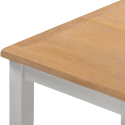 Seconique Windsor 8 Seater 120-150cm Extending Dining Table Pebble Grey and Oak - Pebble Grey/Oak - Wilko - thumbnail 7