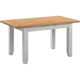 Seconique Windsor 8 Seater 120-150cm Extending Dining Table Pebble Grey and Oak - Pebble Grey/Oak - Wilko - thumbnail 3