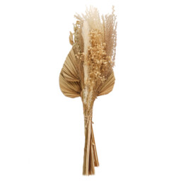 Large Dried Floral Centrepiece Bouquet - Natural - Wilko