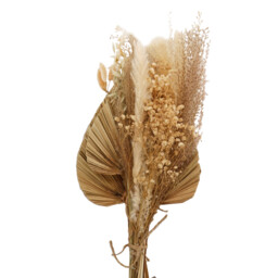 Large Dried Floral Centrepiece Bouquet - Natural - Wilko - thumbnail 3