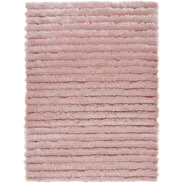 Origins Carved Glamour Abode Rose Rug 80 x 150cm - Pink - Origins Rugs - Wilko - image 1
