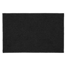 JVL Eden Black Indoor Machine Washable Doormat 50 x 80cm - JVL Homewares - Wilko - thumbnail 1