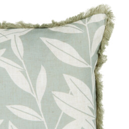 Hallie Leaves Cushion  - Multicolour - Wilko - thumbnail 6