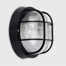 ValueLights Pendle Black Bulkhead Outdoor Wall Light - Size: 17.6 x 19 x 19cm - Wilko - thumbnail 6