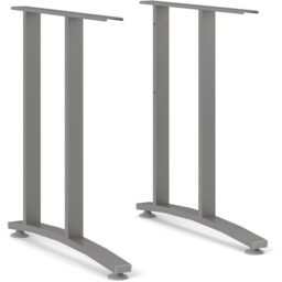 Florence Wooden and Steel 150cm Desk White and Silver Grey - Size: 80.1 x 150.1 x 75.2cm - Furniture to Go - Wilko - thumbnail 7