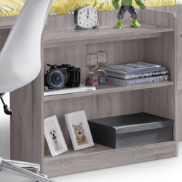 Julian Bowen Neptune Grey Oak Midsleeper - Size: Single - Wilko - thumbnail 6