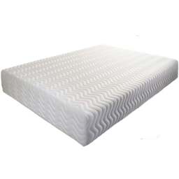 Aspire Small Single Cool Blue Relief Memory Foam Mattress - White - Aspire Beds - Wilko
