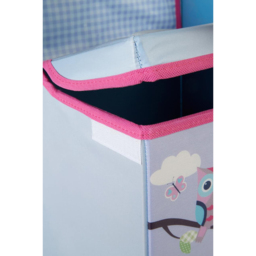 Premier Housewares Kids Owl Storage Seat - Size: 28 x 28 x 48cm - Purple - Premier Kids - Wilko - thumbnail 4