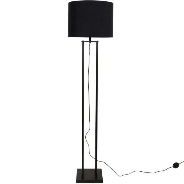 Brooke Floor Lamp - Black - Wilko - image 1