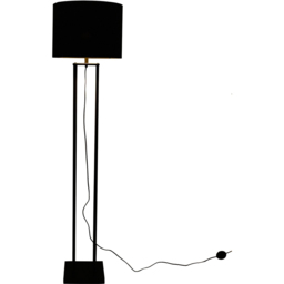 Brooke Floor Lamp - Black - Wilko - thumbnail 5