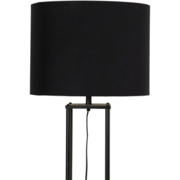 Brooke Floor Lamp - Black - Wilko - thumbnail 6