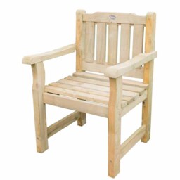 Forest Garden Rosedene Patio Chair - Size: 1 Seater - Brown - Wilko - thumbnail 3