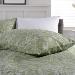 Deyongs Secret Garden Single Sage Duvet Set - Blue - Wilko - thumbnail 4