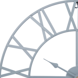 EOS Grey Skeleton Wall Clock with Roman Numerals 60cm - Size: 60 x 60 x 2cm - Home Garden Direct - Wilko - thumbnail 5