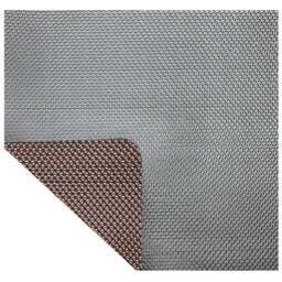 Nicoman Reversible Grey and Brown Square Corner Shower Mat 60 x 60cm - Size: 0.4 x 60 x 60cm - Wilko