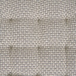 Plush Woven Seat Pad Black and White - Wilko - thumbnail 5