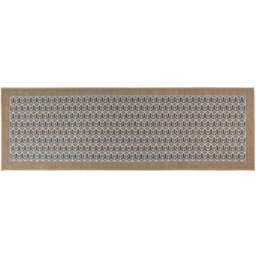 JVL Allure Beige Rubber Backed Door Runner 50 x 150cm - Size: 150 x 50 x 0.4cm - Brown - Wilko - thumbnail 1