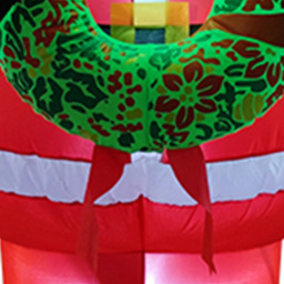 Living and Home Inflatable Santa Model LED Christmas Decoration 7.9ft - Size: 8ft - Multi - Wilko - thumbnail 7