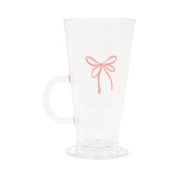Christmas Bear or Bow Glass Latte Mug - Wilko - thumbnail 6