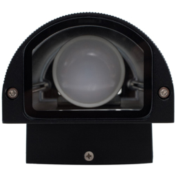 ValueLights Ryston Black Cool White Bulb Wall Up-Down Light - Size: 26.5 x 10 x 10.5cm - Wilko - thumbnail 4