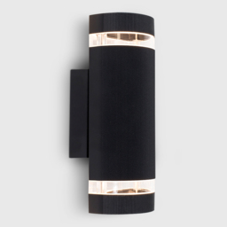ValueLights Ryston Black Cool White Bulb Wall Up-Down Light - Size: 26.5 x 10 x 10.5cm - Wilko - thumbnail 7