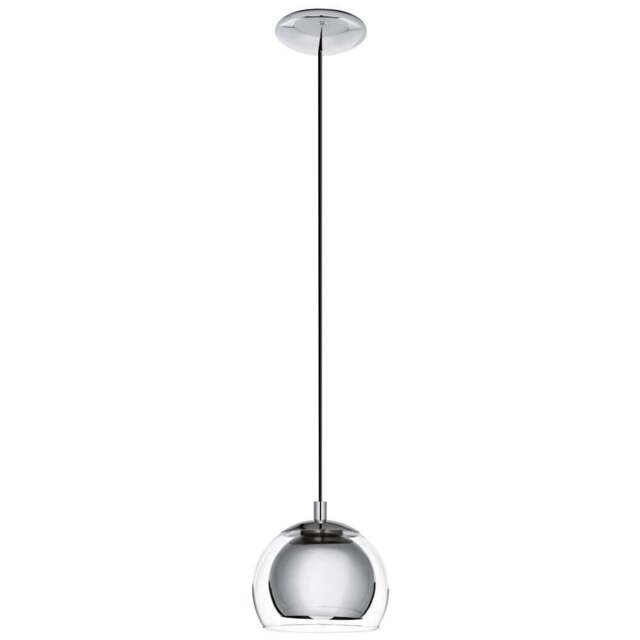 EGLO Rocamar Chrome Pendant Light - Size: 19.0 x 19.0 x 110.0cm - Wilko - image 1