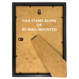 Artery8 Enjoy Your Poop Funny Toilet Sign Framed Wall Art Print 21 x 29.7cm - Size: 32.3 x 23.4 x 1.5cm - Black - Wilko - thumbnail 5