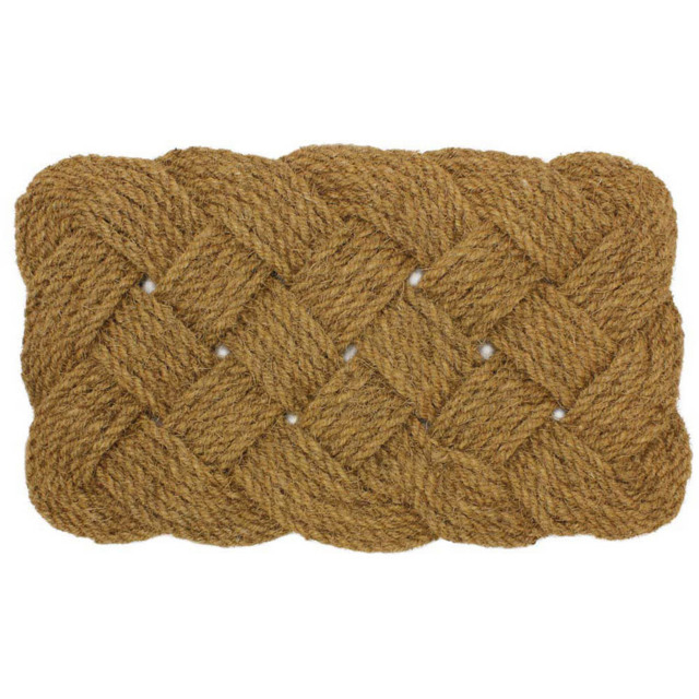 JVL Woven Coir Rope Doormat 45 x 75cm - JVL Homewares - Wilko - image 1